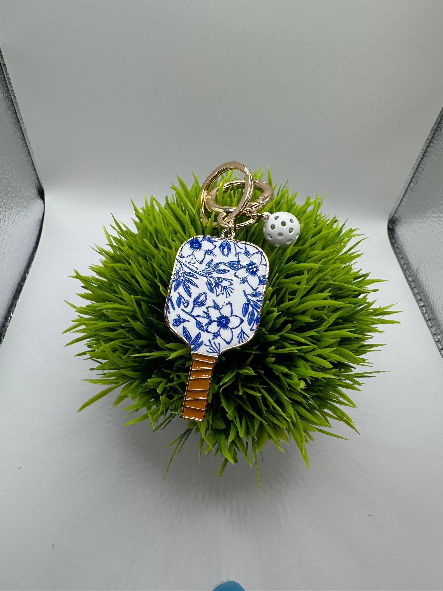 Pickleball Paddle Keychain