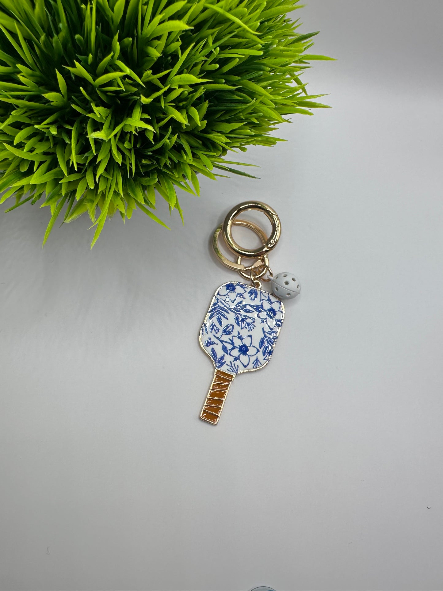 Pickleball Paddle Keychain