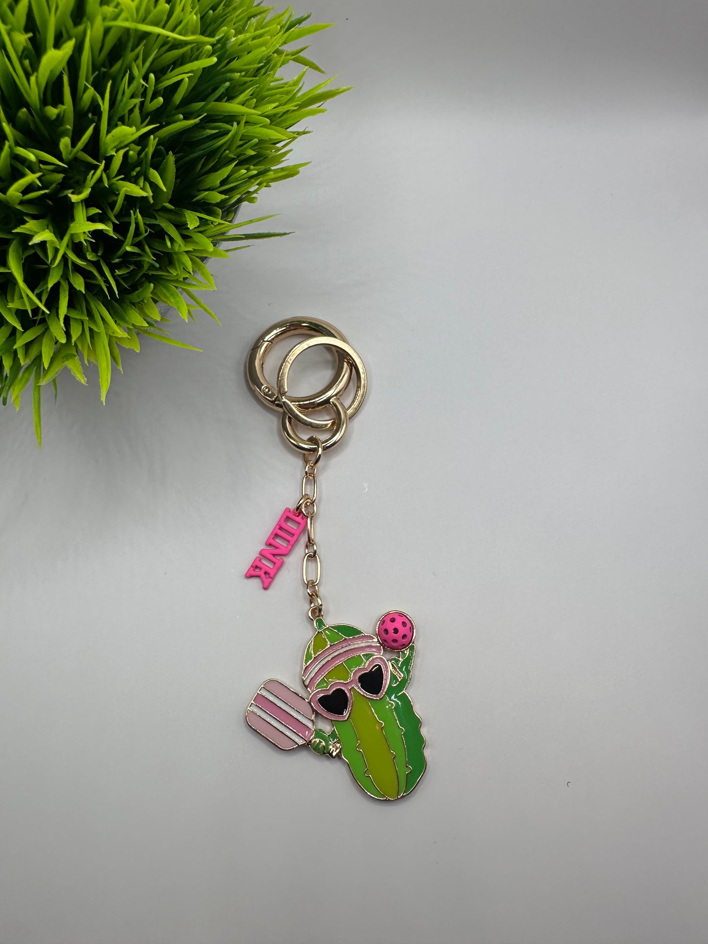 Pickle Bag Charm/ Keychain