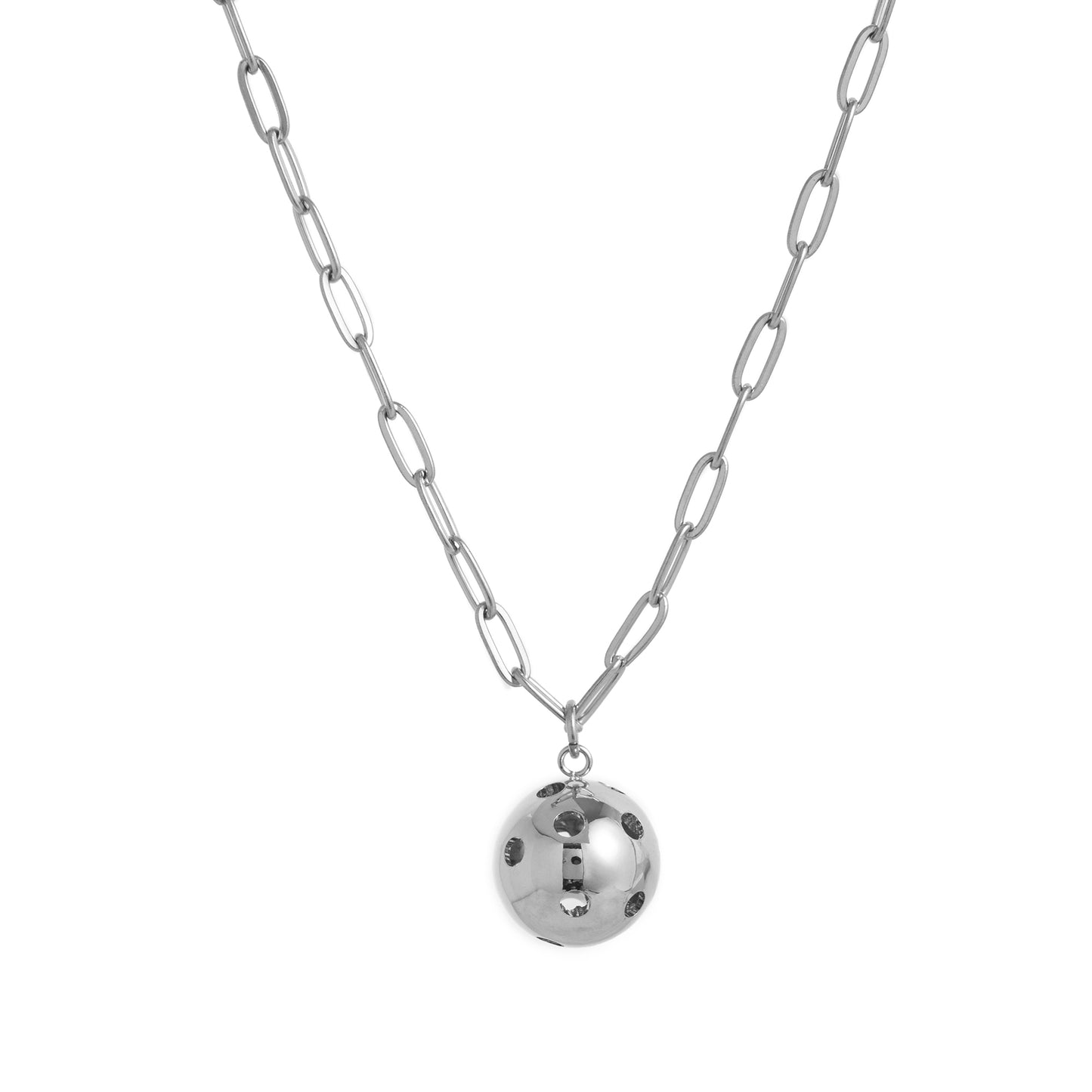 Pickleball Pendant Necklace
